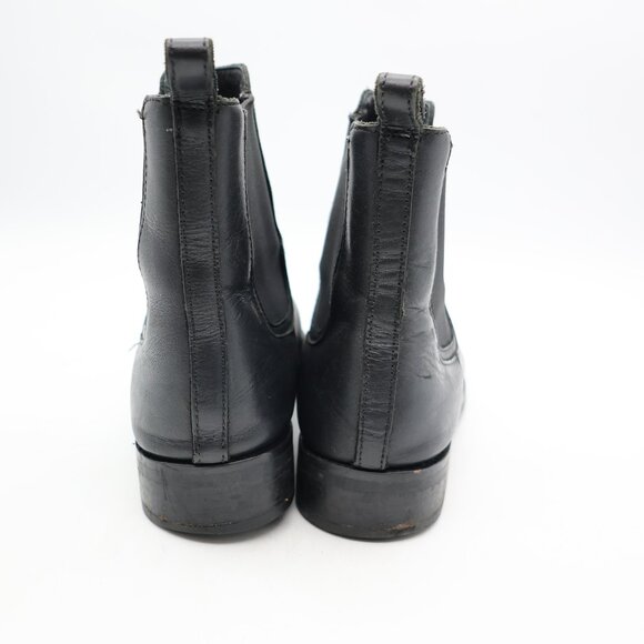 Thursday  Everyday Boots Duchess Chelsea Women's 7.5 Black Leather Boots Pull On - Picture 5 of 9